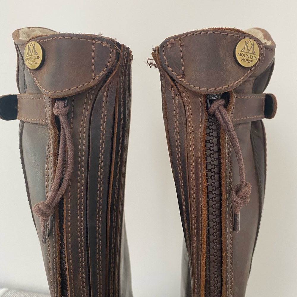 Mountain Horse -Wide Calf- SNOWY RIVER TALL WINTER BOOT 11W - Picture 7 of 17